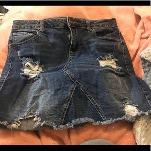 Jean skirt